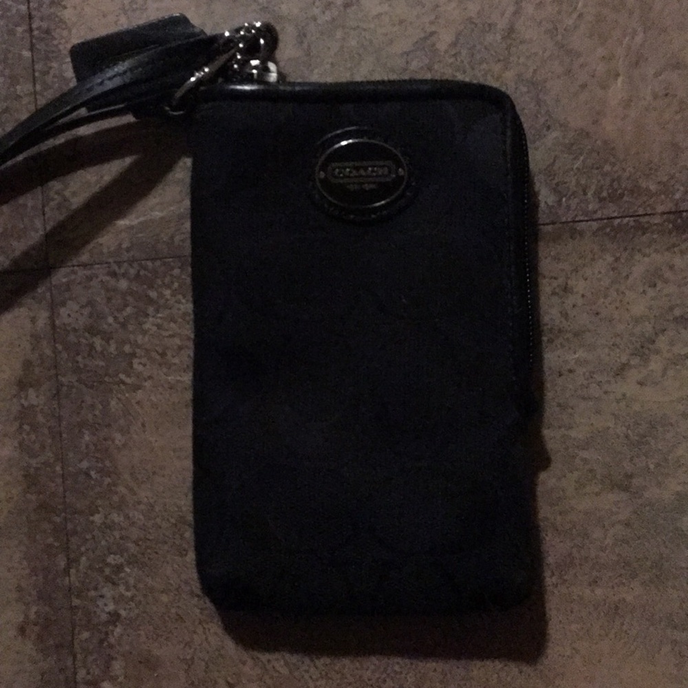 Coach I phone 5 wallet case I phone wallet
